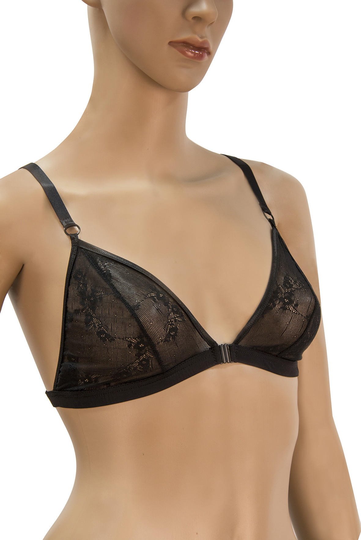 Fascinating triangle bra without straps/cup