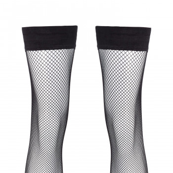 Fishnet Stockings with Silicone