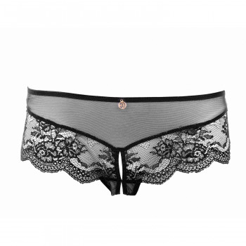 Luxurious crotchless Diamor panty ouvert