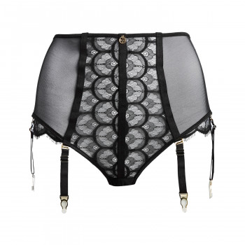 Diana Refined Waist Brief with Adjustable Suspenders - Garters And Removable Straps