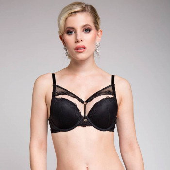 D223 Penelope Beguiling push up with lace ribbons