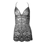 Lovely Escora negligée dress with lace, front