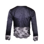Exciting Mademoiselle Coco Cavalière jacket in black, back