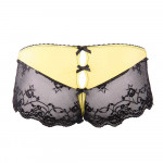 Luxurious Panty Ouvert made of noble lace, back