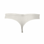 Exquisite thong by Escora in champagne color, back