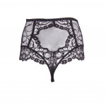 Lovely lace waist thong, back