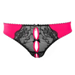 Delightful luxurious thong ouvert, front