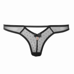 Seductive luxurious thong by Mademoiselle Coco Cavaliere, front