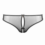 Unwrapped Crotchless Brief by Escora, front