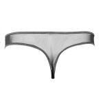 Bold Escora crotchless thong in black, back