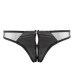 Lustful crotchless Escora thong ouvert without embroidery, front