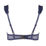 Outstanding Escora shelf bra in black-midnight-blue, back