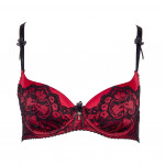 Elegant bra by Escora with classic cups, front
