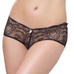 Luxury lace panty, model front